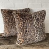 Dierenprint Faux Fur Kussens | Luipaard Bankkussens | Gevlekte Bontkussens