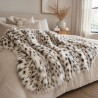 Spotted Faux Fur Throw | Spotty Fur Blanket | Dalmatiner-Decke