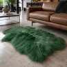 Ivory White Pure Sheepskin Vloerkleed | Natuurlijk Wit IJslands Schapenvacht Vloerkleed