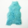 Pale Blue Sheepskin Rug | Modern Aqua Icelandic Sheepskin