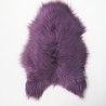 Large Purple Sheepskin Rug | Purple Icelandic Sheepskin