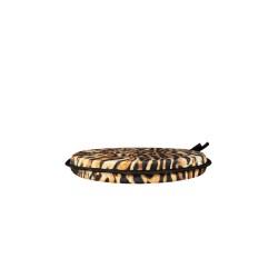 Round Animal Print Velvet Seat Pads | Circular Animal Print Chair Pads