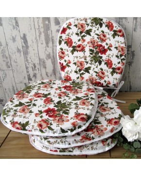 English Rose Classic D Rounded Seat Pads