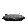 D Shaped Chair Pad Strawberry Thief Tealwood | William Morris Seat Pads