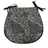 Cuscino per sedile a forma di D Willow Bough Rust | Cuscini per sedile a forma di D con motivo |