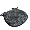 Coussin de siège en forme de D Willow Bough Rouille | Coussins de siège à motifs en forme de D |
