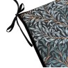 Quadratisches Sitzkissen Willow Bough Azure | William Morris quadratische Sitzkissen |
