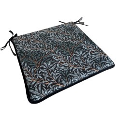 Quadratisches Sitzkissen Willow Bough Azure | William Morris quadratische Sitzkissen |