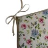Floral Classic D Shaped Seat Pad | Extra Thick Floral D Shaped Chair Pads