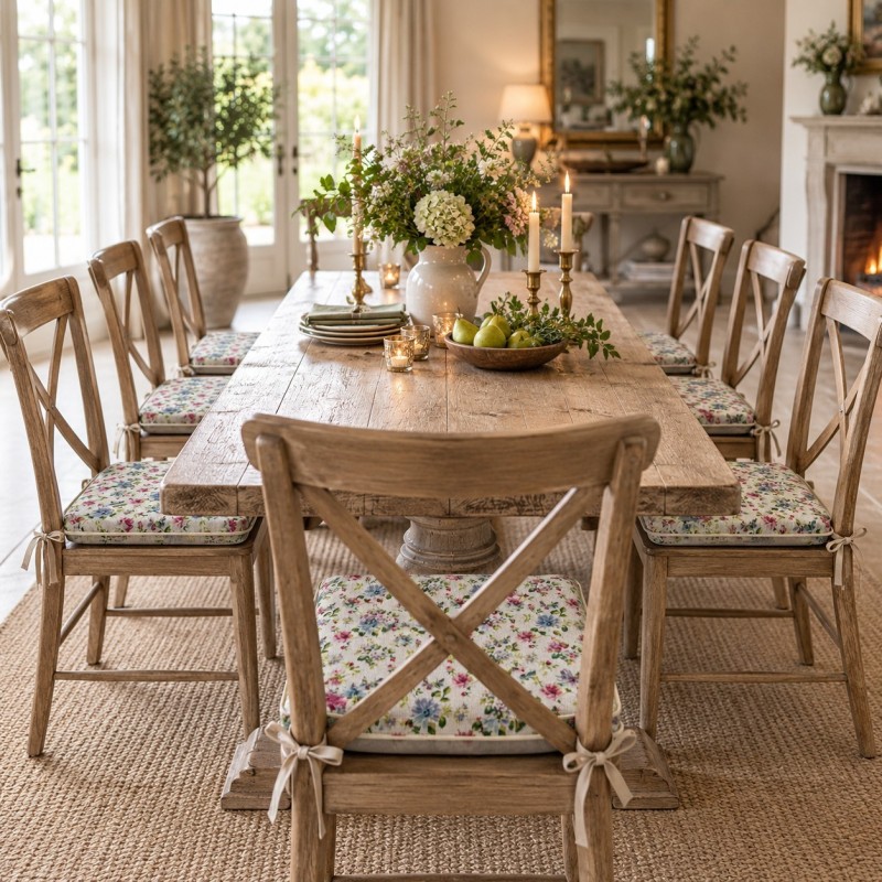 Shabby Duck Vierkante Stoelkussens | Moderne Dierenprint Vierkante Zitkussens