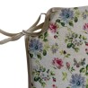 Floral Spindle Seat Pads | Flowery Spindle Shaped Chair Pads