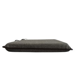 Brown Herringbone Square Seat Pads | Square Shape Herringbone Chair Pads