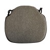 Coussin de Siège en Tapisserie de Forêt Tropicale Naturelle | Coussin de Chaise en Forme de Fuseau