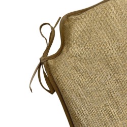 Coussin de Siège en Tapisserie de Forêt Tropicale Naturelle | Coussin de Chaise en Forme de Fuseau