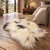 Ivory White Pure Sheepskin Vloerkleed | Natuurlijk Wit IJslands Schapenvacht Vloerkleed