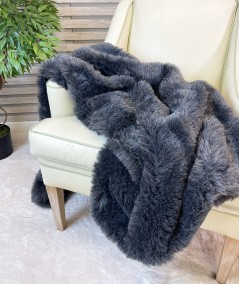 Faux Fur Throws, Bison Faux Fur Throw , faux-fur-throws