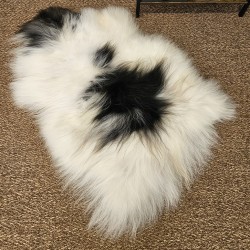 Tapis en Peau de Mouton Ivoire Blanc Pur | Tapis en Peau de Mouton Islandais Blanc Naturel