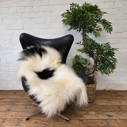 Tappeto in Pura Pelle di Pecora Avorio Bianco | Tappeto in Pelle di Pecora Islandese Bianco Naturale