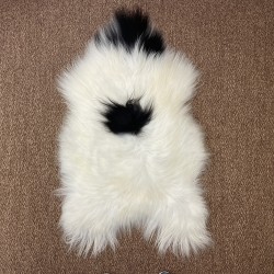 Tappeto in Pura Pelle di Pecora Avorio Bianco | Tappeto in Pelle di Pecora Islandese Bianco Naturale