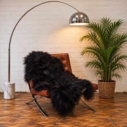 Ivory White Pure Sheepskin Vloerkleed | Natuurlijk Wit IJslands Schapenvacht Vloerkleed