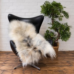 Ivory White Pure Sheepskin Vloerkleed | Natuurlijk Wit IJslands Schapenvacht Vloerkleed