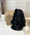 Faux Fur Cushions, Badger Faux Fur Cushion , faux-fur-throws