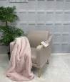 Beige Tartan Classic D Seat Pads