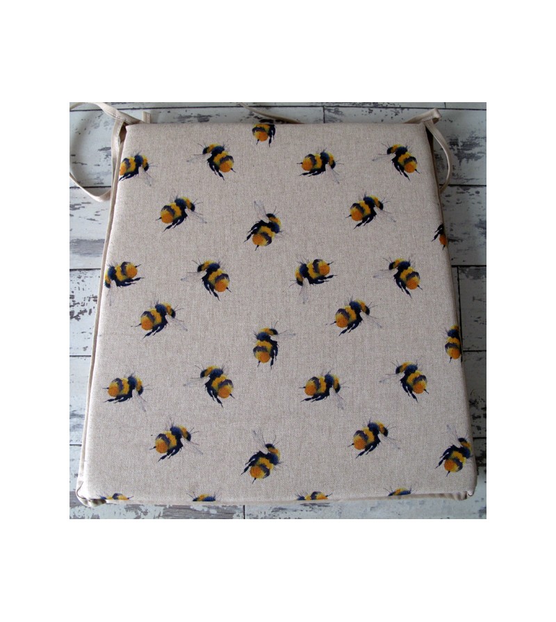 Small Bees reversible tapered seat pads