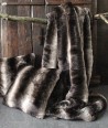 Richmond Taupe Faux Fur Throw