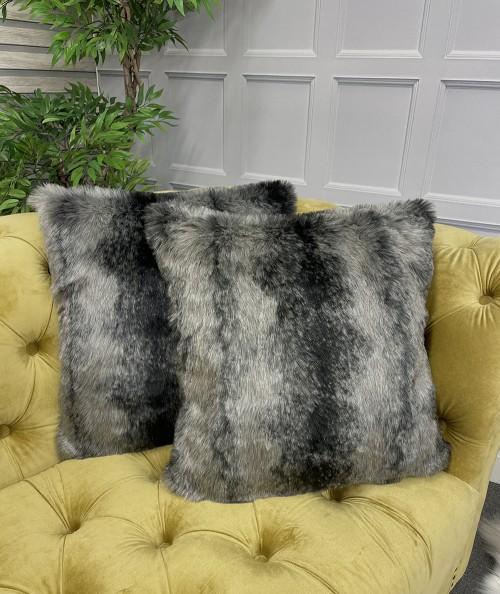 Saharan Fox Faux Fur Cushion