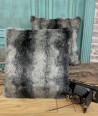 Bobcat Fox Faux Fur Cushion