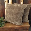 Sheerling Light Brown Faux Fur Cushion