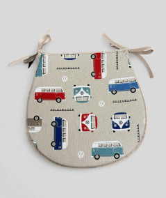 Classic Camper D Shaped Seat Pads