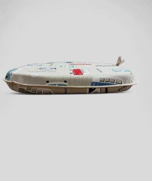 Classic Camper Print Spindle Shaped Chair Pads