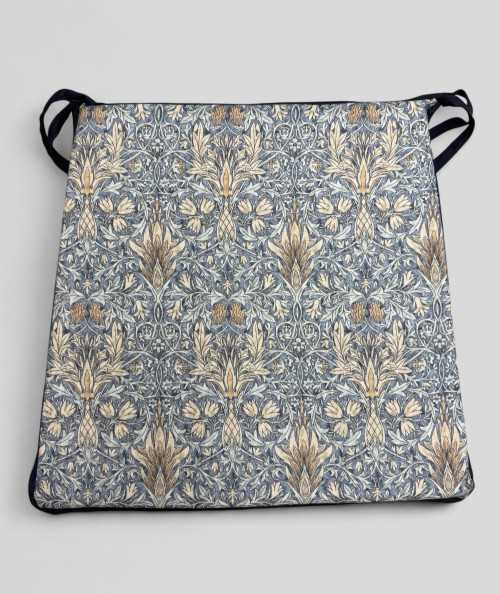 Tapered Seat Pad Snakeshead Denim