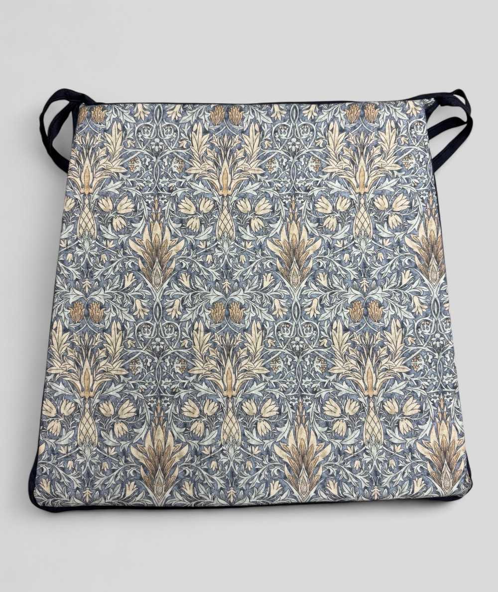 Tapered Seat Pad Snakeshead Denim