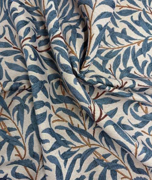 Willow Bough Azure Tapestry Fabric