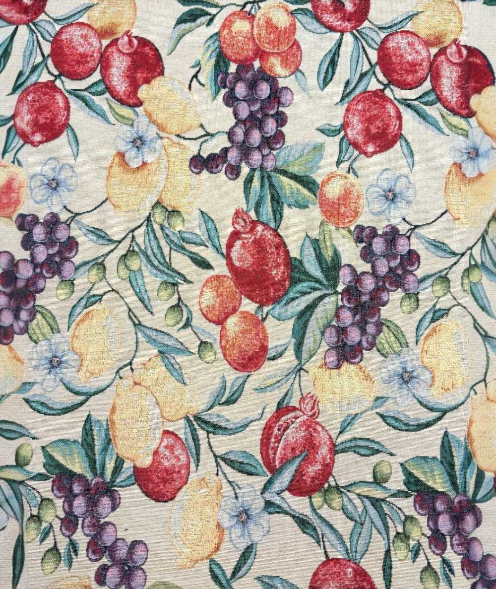 Natural Fruit Tapestry Fabric