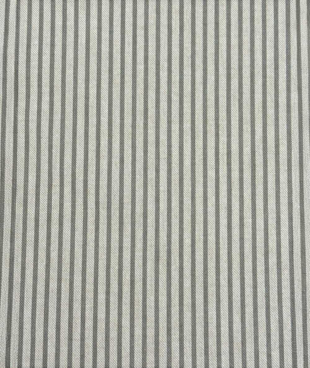 Grey striped fabric