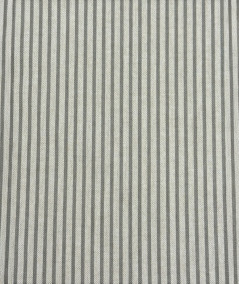 Grey striped fabric