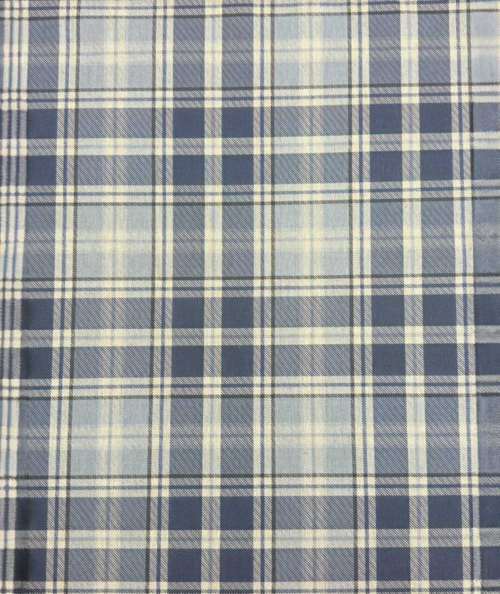 Highland Check Denim Fabric