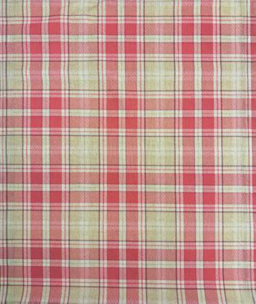 Highland Check Red Fabric