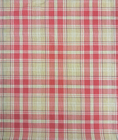Highland Check Red Fabric