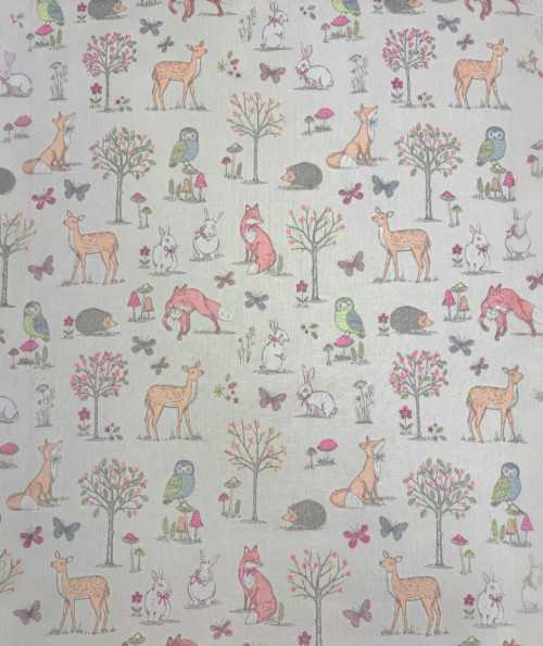 Woodland Animals Fabric