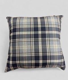 Highland Check Denim Cushions