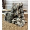 Testing Grey Wolf Faux Fur Throw