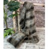 Testing Grey Wolf Faux Fur Throw