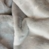 Luxuriöse Taupe-Fell-Decke | Synthetische Felldecke | Richmond Taupe