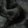 Coperta in finta pelliccia di orso nero | Grande copriletto e coperte in finta pelliccia nera