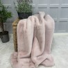 Roze Imitatiebont Plaid | Roze Nepbont Plaid | Richmond Roze Sprei